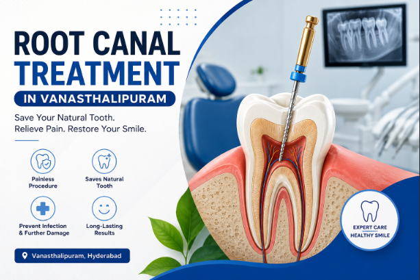 Root Canal Treatment in Vanasthalipuram – Advanced Painless Dental Procedure