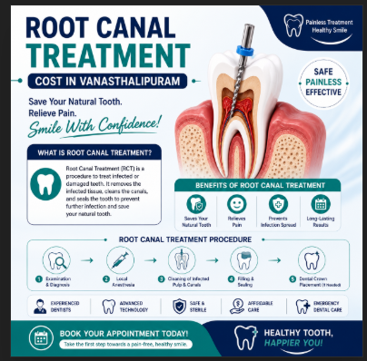 Root Canal Treatment Cost in Vanasthalipuram